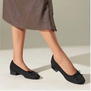 Vivaia Bianca Ballet Flat with Small Heel
